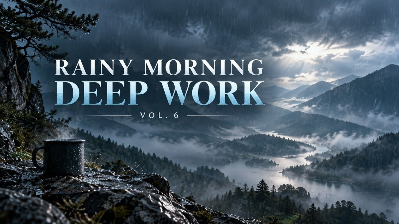 Cinematic Focus Vol.6 Rainy Morning Deep Work cover